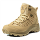 derlychug Men's Hiking Boots Military Tactical 6in Backpacking Lightweight Work Outdoor Walking Desert Breathable Hunting Trekking Boots（Sand,44