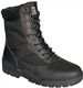 Savage Island Combat Boots Black Leather Patrol, Black, 10 UK