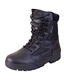 Mens Combat Military Black Army Patrol Hiking Cadet Work High Leather Boot (UK 10)