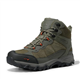 NORTIV 8 Men's Waterproof Hiking Boots Outdoor Mid Walking Boots Mens Trekking&Hiking Footwear Backpacking Mountaineering Shoes,Size 9,Army Green,JS19004M