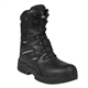Apache Workwear Men's Combat Safety Boot | UK Size 8 | Composite Anti Scuff Toe Protection | Black Leather High Leg Shoe | Waterproof and Breathable Inner Lining
