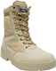 Desert Army Combat Patrol Boots Tactical Cadet Military Security Seude Leather Tan Jungle, 9 UK, Desert Tan