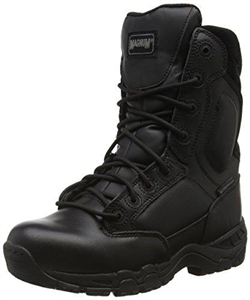 Magnum Viper Pro 8.0 Leather Waterproof, Unisex Adults’ SRA Work Boots, Black (Black 21), 10 UK (44 EU)
