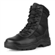 QUNLON Men’s Breathable Army Tactical Military Boots Lightweight Combat Police Jungle Boots with Side Zip for Work Cadet Patrol Black-8UK