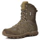 XPETI Mens Tactical Boots Waterproof Combat Boots for Men Lightweight Military Hiking,Brown Size 9 UK