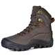 XPETI Mens Walking Hiking Boots Waterproof Trekking Shoes Outdoor Summer Vegan Lightweight Tall Mountain Brown Size 10 UK
