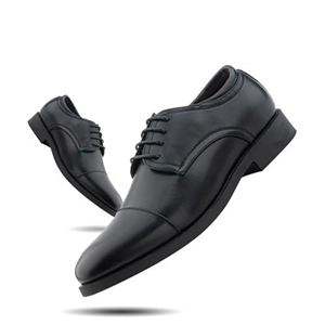 Hitmars Oxford Shoes Men Office Wedding Formal Shoes Lace Up Dress Brogue Derby Business Black-1 Size 8.5