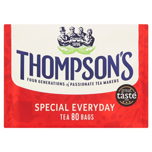 Thompson's Everyday 80 Tea Bags 250G
