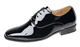 Mens Evening / Uniform / Oxford shoes Black Patent size 10