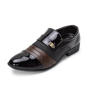 Men's Loafers Moccasins Formal Dress Shoes Leather Oxfords Brogues Shoes Smart Brown Shoes Size 10