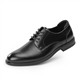 Cusolemore Men's Oxfords Classic Dress Lace Up Shoes, Leather Lined, Heel Pad Design for Formal Occasions Black 8.5