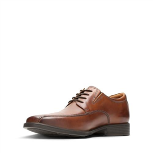 Clarks Men's Tilden Walk Oxford, Dark Tan Lea, 8 UK