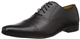 Thomas Crick Men's 'Mellor' Classic Oxford Lace-Up Shoes, Formal Shoes with Stylish Lace Detail, Comfortable, Durable and Versatile with Fine Quality Leather (Black/Tan)