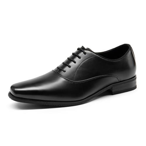 Bruno Marc Mens Dress Shoes Bussiness Formal Oxfords Wesley Lace Up Soft Plain-Toe,Size 10,Black,BMUMOX2505