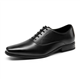 Bruno Marc Mens Dress Shoes Bussiness Formal Oxfords Wesley Lace Up Soft Plain-Toe,Size 10,Black,BMUMOX2505