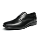 Bruno Marc Men's Lace Up Oxford Dress Shoes Brogues Derbys Formal Shoes for Men and School Shoes in Business, Party and Work,DP03,Black,8 UK /9 US