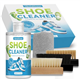 Shoe Cleaning kit, 8.45 Oz Shoe Cleaner, Trainer Cleaning Kit with Shoe Brushes & Towel, Sneaker Cleaning Kit for Leather, Nubuck, Mesh, Knit, Canvas, Boots, Trainer, Suede Cleaner, and All Materials