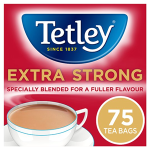 Tetley Extra Strong 75 Teabags 237G
