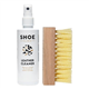 Shoe Clinic Leather Cleaning Kit | Shoe Cleaning Kit with Leather Cleaner and Cleaning Brush | 125ml Stain Remover Spray | Shoe and Trainer Cleaner for All Types of Boots, Sneakers and Footwear