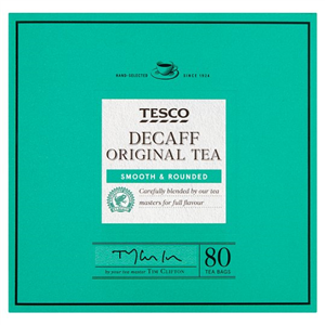 Tesco Decaffeinated 80 Teabags 250G