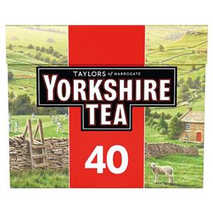 Yorkshire 40 Tea Bags 125G