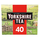 Yorkshire 40 Tea Bags 125G
