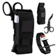 3 Pcs Tourniquet Kit, Black Molle Tourniquet Holder Pouch with Tactical Tourniquet & Medic Shears, Portable Torniquetes Medical First Aid Combat Trauma Kit for Hiking Camping Travel Outdoor Climbing