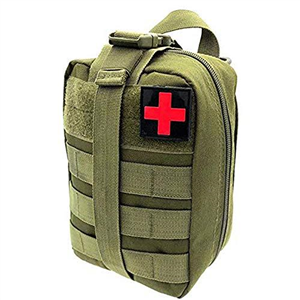 Wolike First Aid Bag Empty Tactical Medical Pouch EMT Emergency Survival Kit Outdoor Travel Molle Rip-Away EMT for Medical Multipurpose Waist Pack Military Utility kit (ArmyGreen)
