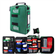 255PCs Pro First Aid Kit Emergency Survival Trauma Kit Medical Kit with Labeled Compartments for Boat Car Truck Camping Hiking Travel & Backpacking