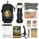 RHINO RESCUE EDC IFAK, Trauma Kit, Molle Tactical Pouch EDC IFAK Kit, Trauma Kit Molle Tactical Pouch for Everyday Carry, Black