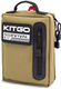 Kitgo Camping Survival Kit First Aid 108 Piece Professional Emergency Survival Gear Tool for Hunting Hiking Outdoor Adventure Fishing Travel Military Tropical Storms (Khaki)