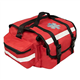 Primacare KB-RO74-R First Responder Bag for Trauma, Professional Multiple Compartment Kit Carrier for Emergency Medical Supplies, Red, 17 x 9 x 7 inches