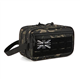 QT&QY Tactical Toiletry Bag for Men Hygiene Bag EDC Military Tool Molle Pouches Small Dopp Kit Mens Shaving Kit Travel Shower Bags with UK Patch