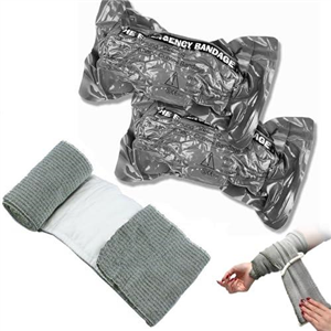 Israeli Bandage 2 Pack, 6 Inch Compression Bandage, Tactical Tourniquet, Vacuum Sterile Trauma Dressing for Emergency Self-Rescue First Aid Combat Wound Care