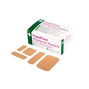 Safety First Aid Group HypaPlast Pink Washproof, Assorted (100) Sterile Hypoallergenic