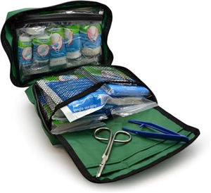 Astroplast 90 Piece Premium Kit Includes Eyewash, 2 x Cold (Ice) Packs and Emergency Blanket for Home, Office, Car, Caravan, Workplace, Travel - First aid Kit Bag