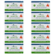 IndustraCare 10 Pack Sterile Compact 3.5g Burns/Scalds/Sunburn Sachet Blots Emergency First Aid Gel Rapid Treatment, Soothes & Cools