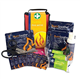 Reliance Medical Burn First Aid Kit - Red Stockholm Bag, Revolutionary Relabel Dressings, Ideal for Kitchens and Hazard Areas