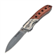 Faithfull FAIWPKSINGLE Single Blade Knife - 63mm Stainless Steel Blade Hardwood Handle