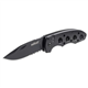 Wolfcraft Leisure Knife with Folding Blade I 4289000 I Versatile leisure knife for hobby and camping - 75 mm blade with serrated cutting edge