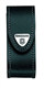 Victorinox Belt Pouch Leather for Swiss Army Knife, Pocket Knife, Belt Loop, Hook-and-Loop- fastener, Black
