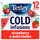 Tetley Cold Infusion Strawberry & Watermelon 27G