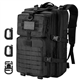 Hannibal Tactical MOLLE Assault Pack, Tactical Backpack Military Army Camping Rucksack, 3-Day Pack