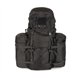 Snugpak Bergen WGTE 100L Tactical Backpack with Detachable 15L Side Pouches – 600D Nylon, Ventilated Padded Back and Shoulder Straps – Hydration Compatible Military Rucksack - Black