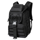 CINGHI LUSSO Tactical Backpack 35L Waterproof Backpack for Travelling Tool Backpack Mens Rucksack for Men Military Backpack Hiking Backpack (Black)