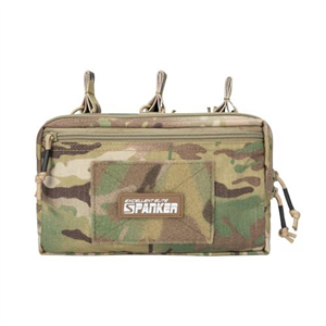 EXCELLENT ELITE SPANKER Tactical Admin Pouch with Mag Pouch Molle Utility Organizer Tool Bag Military Medical Bag(MC)