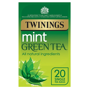 Twinings Green Tea Mint 20 Tea Bags 40G