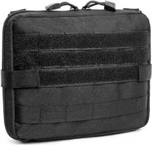 YONCONO Tactical Molle Pouch, Medical Admin EDC Utility Bag, Military Backpack Small Gear Gadget Organizer for Hunting Camping Outdoor
