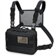 WYNEX Tactical Molle Admin Pouch of Laser Cut Design, Utility Pouches Molle Attachment Military Medical EMT Organizer with Map Pocket EDC EMT Pack IFAK Tool Holder Universal U.S.A Patch Included