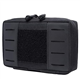 Azarxis Tactical Admin Molle Pouch, Utility EDC Gadget Bag Military EMT Organizer First Aid Pouch (Black)